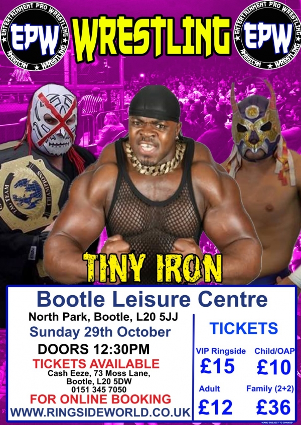 AMERICAN WRESTLING EPW BOOTLE