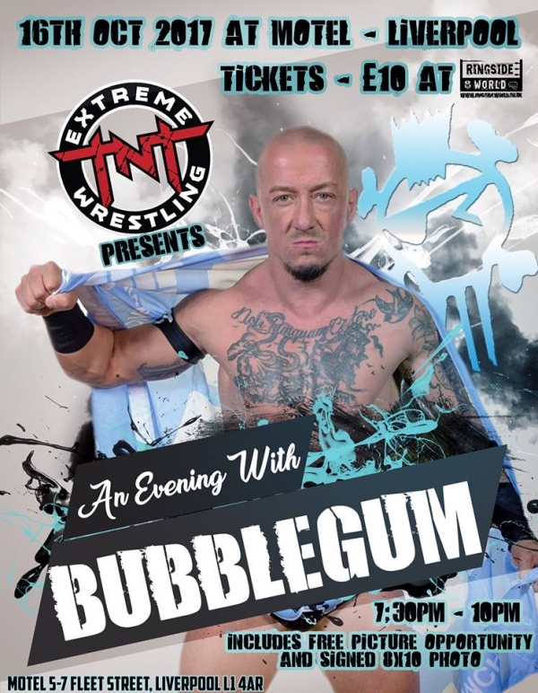 TNT Extreme Wrestling: An Evening With Bubblegum (Fundraiser)