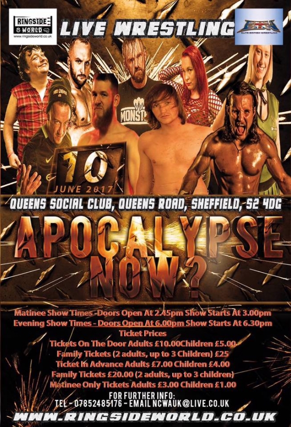 Elite British Wrestling Presents Apocalypse Now?