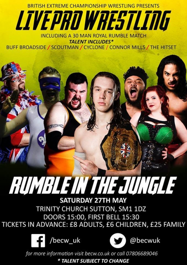 BECW RUMBLE IN THE JUNGLE