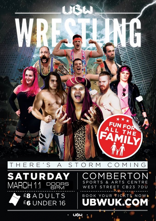 Ultimate British Wrestling Live in Comberton!