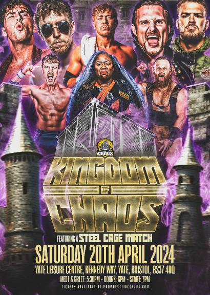 Pro Wrestling Chaos - CAGE OF CHAOS *LIVE IN YATE* taking place at Yate Leisure Center