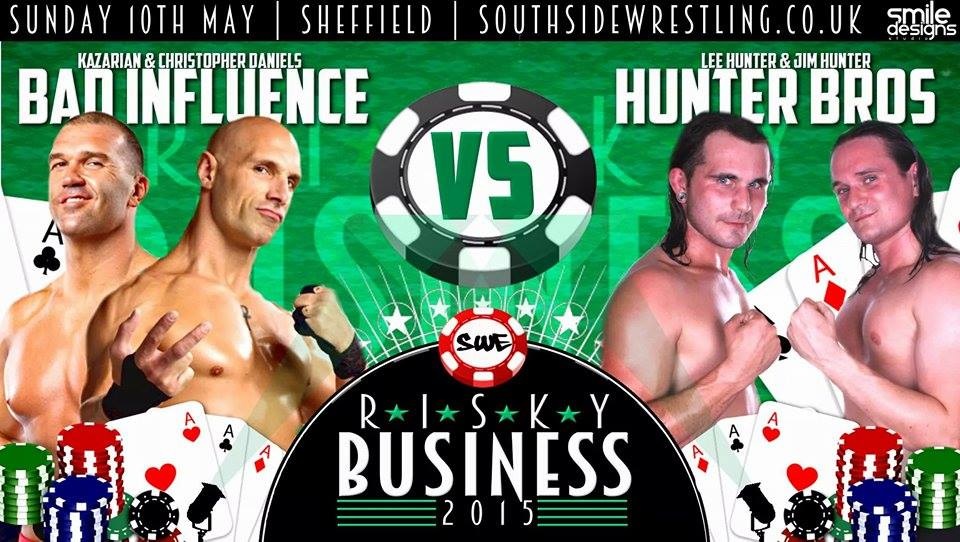 Christopher Daniels & Frankie Kazarian return ! Hunter Brothers v The Addiction 