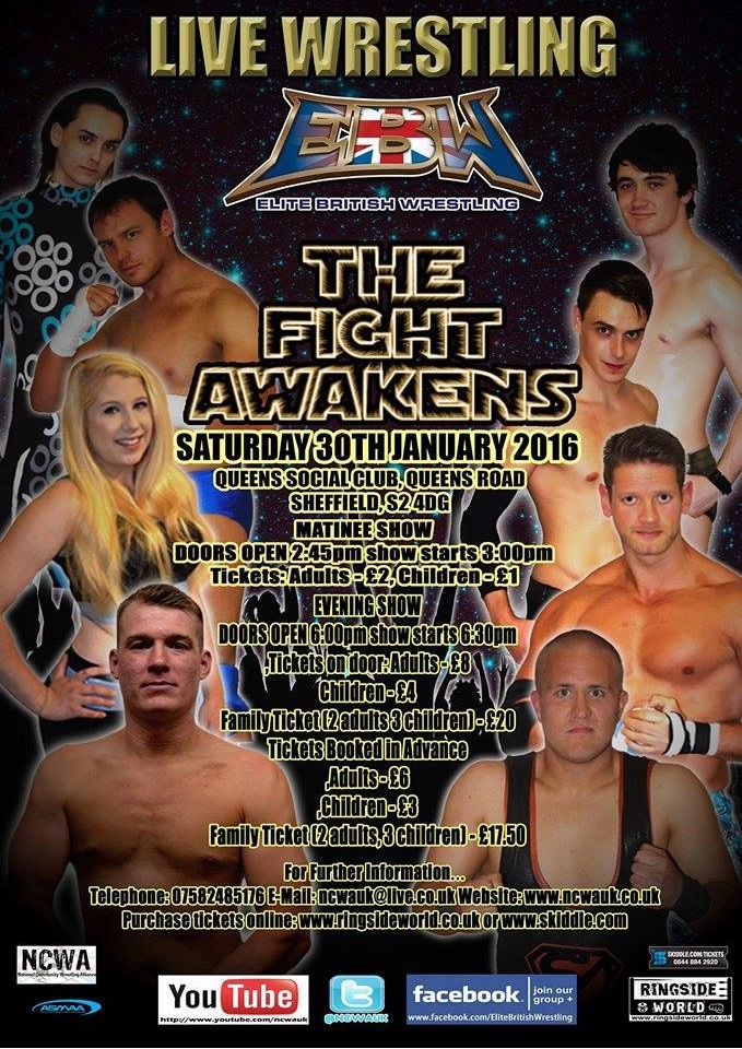 Elite British Wrestling presents... The Fight Awakens