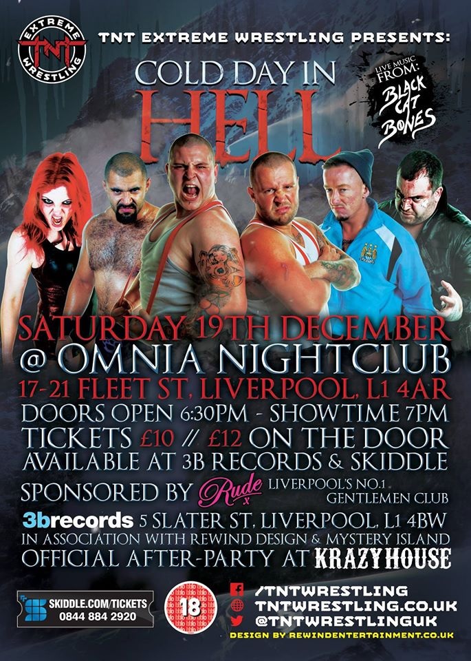 TNT Extreme Wrestling presents COLD DAY IN HELL 2015
