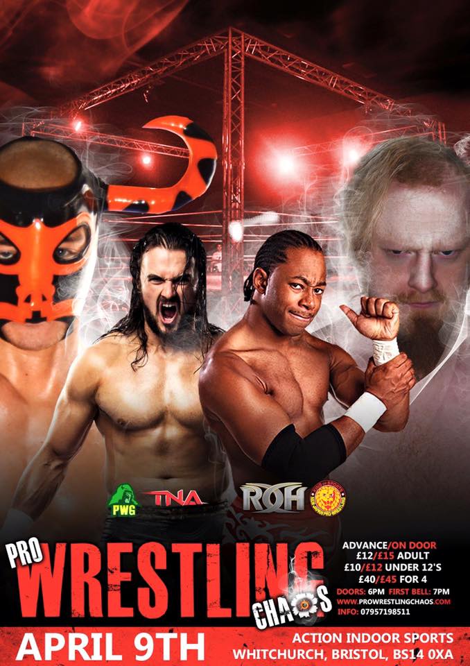 Pro Wrestling Chaos â€“ â€˜The Mexican Sensationâ€™ El Ligero vs Mike Bird