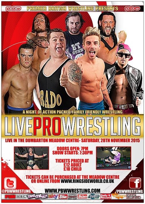 PBW TAG TEAM TITLE MATCH: Grado & Kenny Williams vs TJ Rage & Darkside