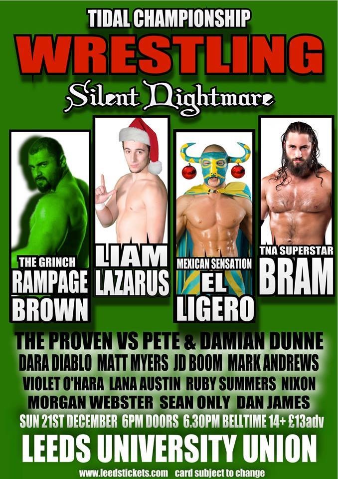 Lana Austin & Ruby Summers vs Nixon Newell & Violet O'Hara from Tidal Wrestling 12/21/14