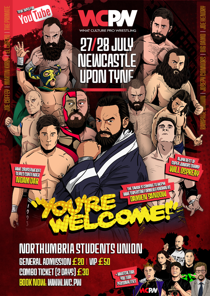 Doug Williams Revealed For WCPW On July 27th & 28th
