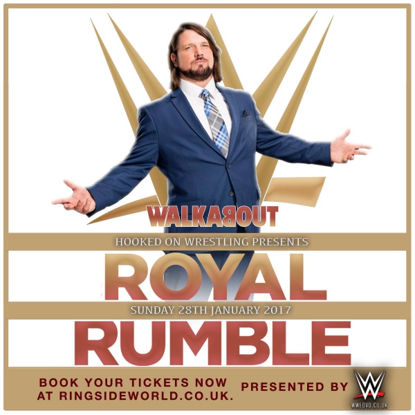 A Hooked On Event: CARDIFF WWE Royal Rumble Viewing Party