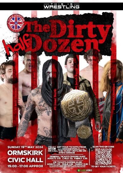 The Dirty Half Dozen  taking place at Ormskirk Civic Hall