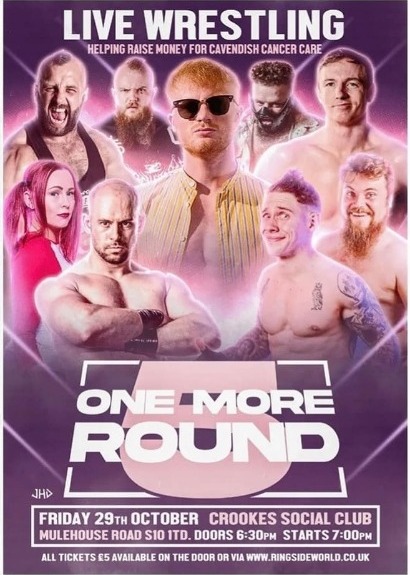 One More Round 5 taking place at Crookes Social Club Sheffield