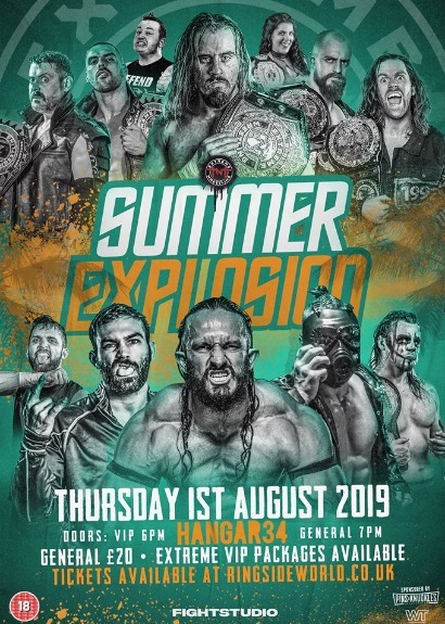 TNT Extreme Wrestling Presents Summer Explosion 2019