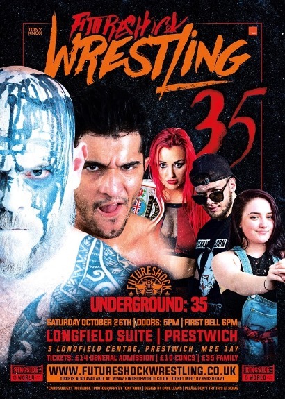 FutureShock Underground 35 - Prestwich, Manchester taking place at The Longfield Suite
