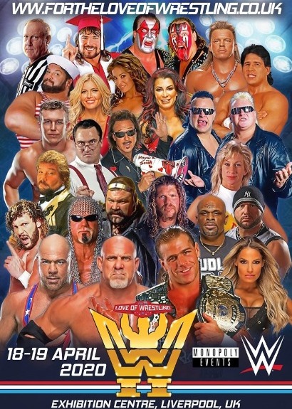 For The Love Of Wrestling 2020 - Sunday November 1st