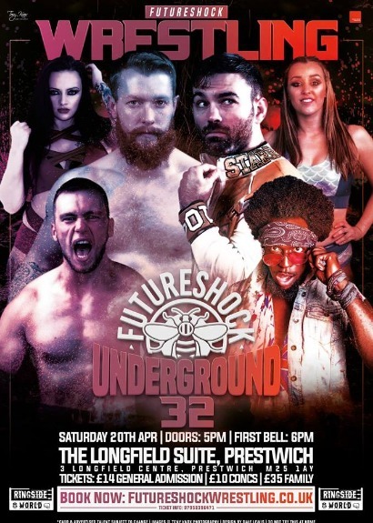 FutureShock Underground 32 - Prestwich, Manchester featuring the return of David Starr.