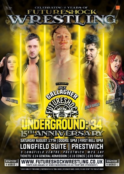 FutureShock Wrestling: Underground 34 - The 15th Anniversary.