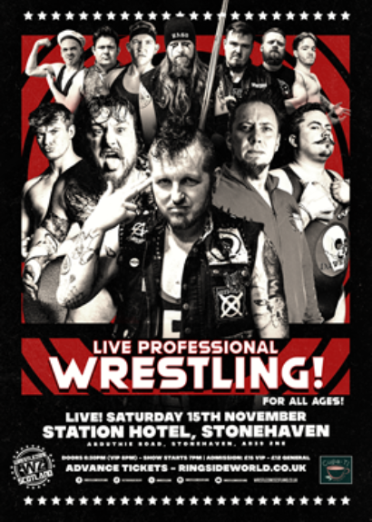 WrestleZone- Live In Stonehaven taking place at Station Hotel