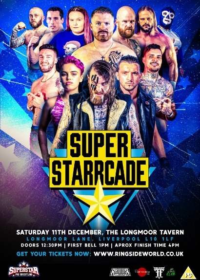 Superstar Pro Wrestling Live Presents Super Starcade taking place at The Longmoor Tavern