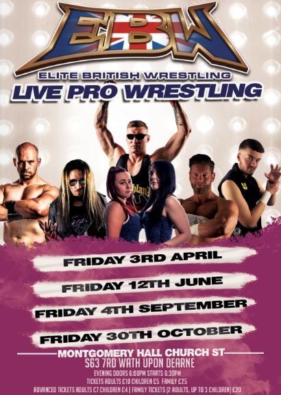 EBW Presents Montgomery Brawl 2020 taking place at Montgomery Hall