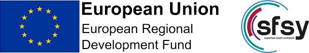 EU Development Fund and Superfast South Yorkshire Logos