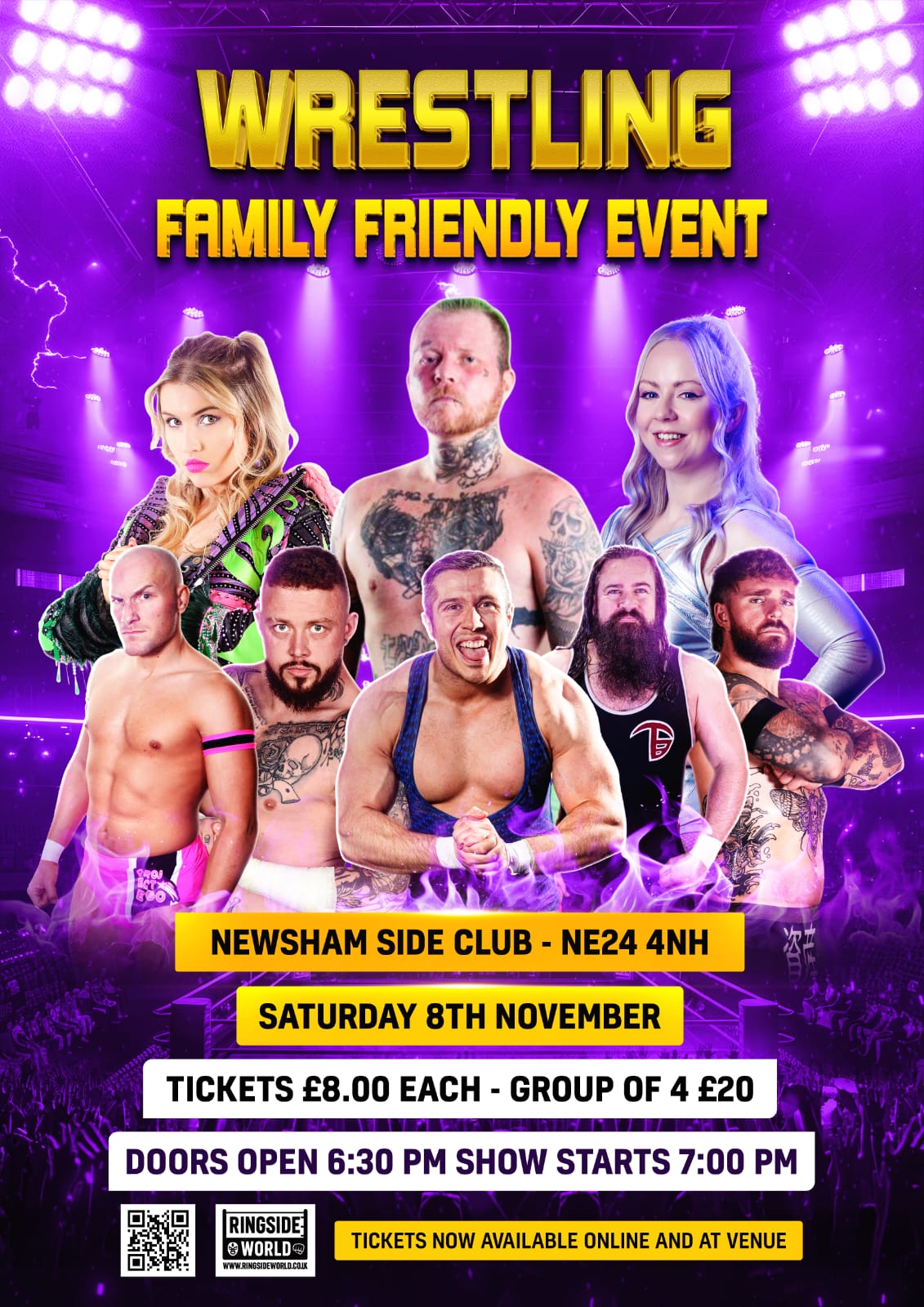 Live Professional Wrestling  event description image